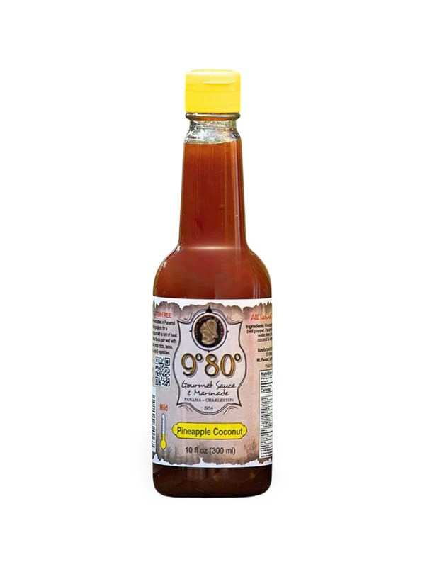 9°80° Pineapple Coconut Sauce| All-Natural Gourmet Cooking Sauce & Marinade